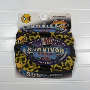 Survivor Season 40 Winners At War Koru Merge Buff Black New With Tags